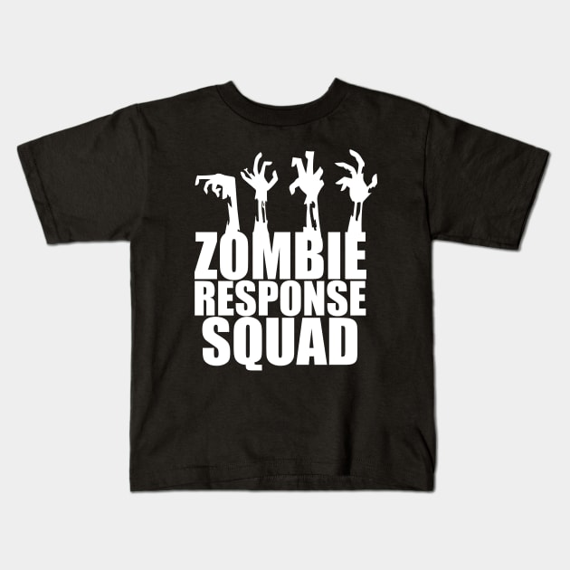 Zombie Response Squad Kids T-Shirt by epiclovedesigns